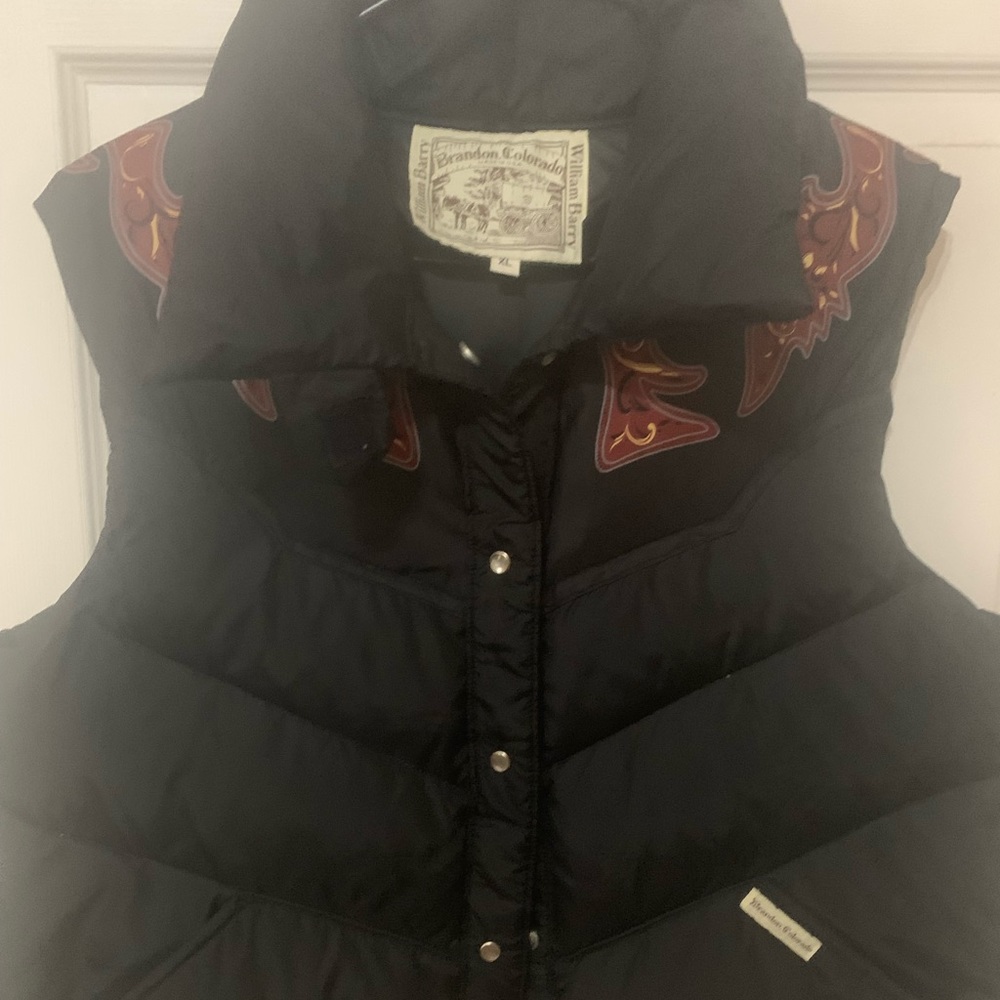 Vintage Brandon Colorado William Berry Puffer Vest